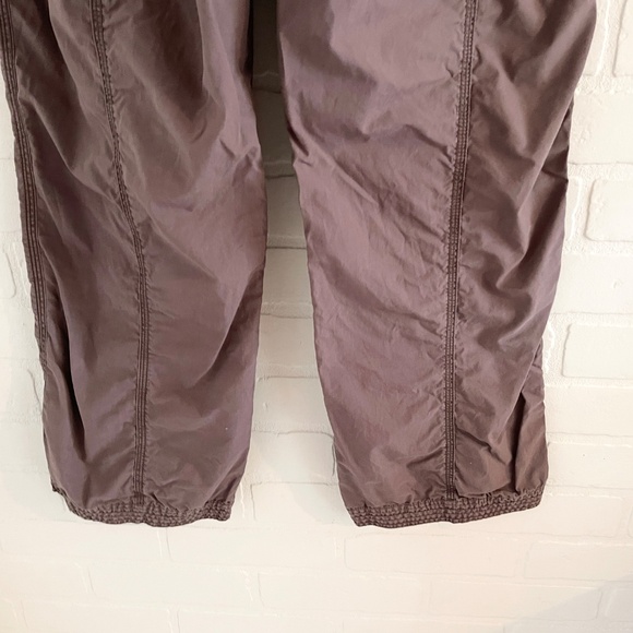 Vintage Anthropologie x Sandwich_ Y2K Cargo pants Brown Pockets 100% cotton 34 - Picture 8 of 13